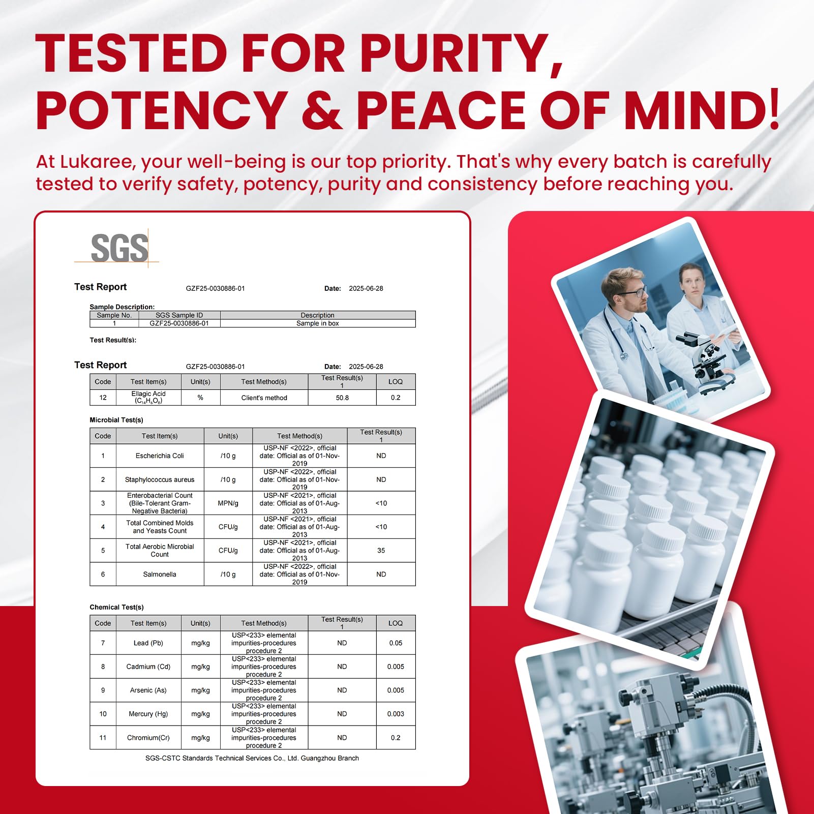 Lukaree Urolithin A+ 60-day supply enables consistent daily use