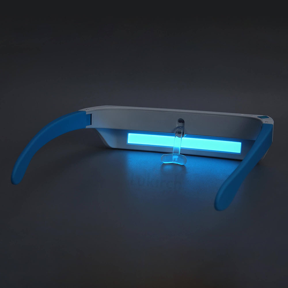 Lukirch lightweight wearable design for all day reading or streaming.