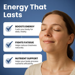 Luma Nutrition B12 label detail shows dosage and purity information for daily use.