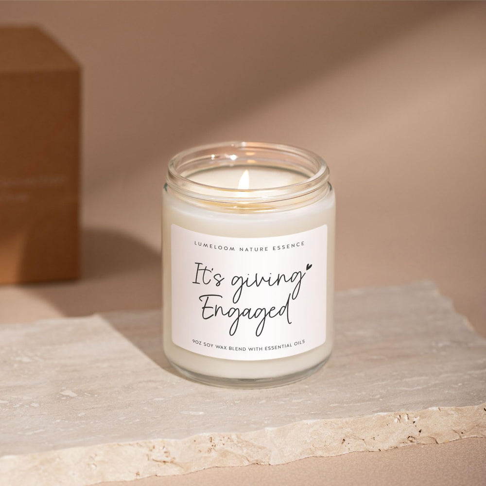 Lumeloom embossed label detail signals boutique quality and craft