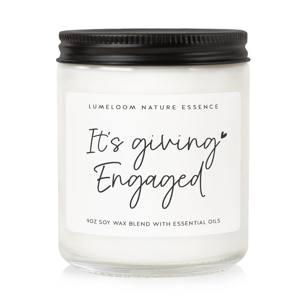 Lumeloom engagement candle lavender-9oz highlights a calming scent for gifting