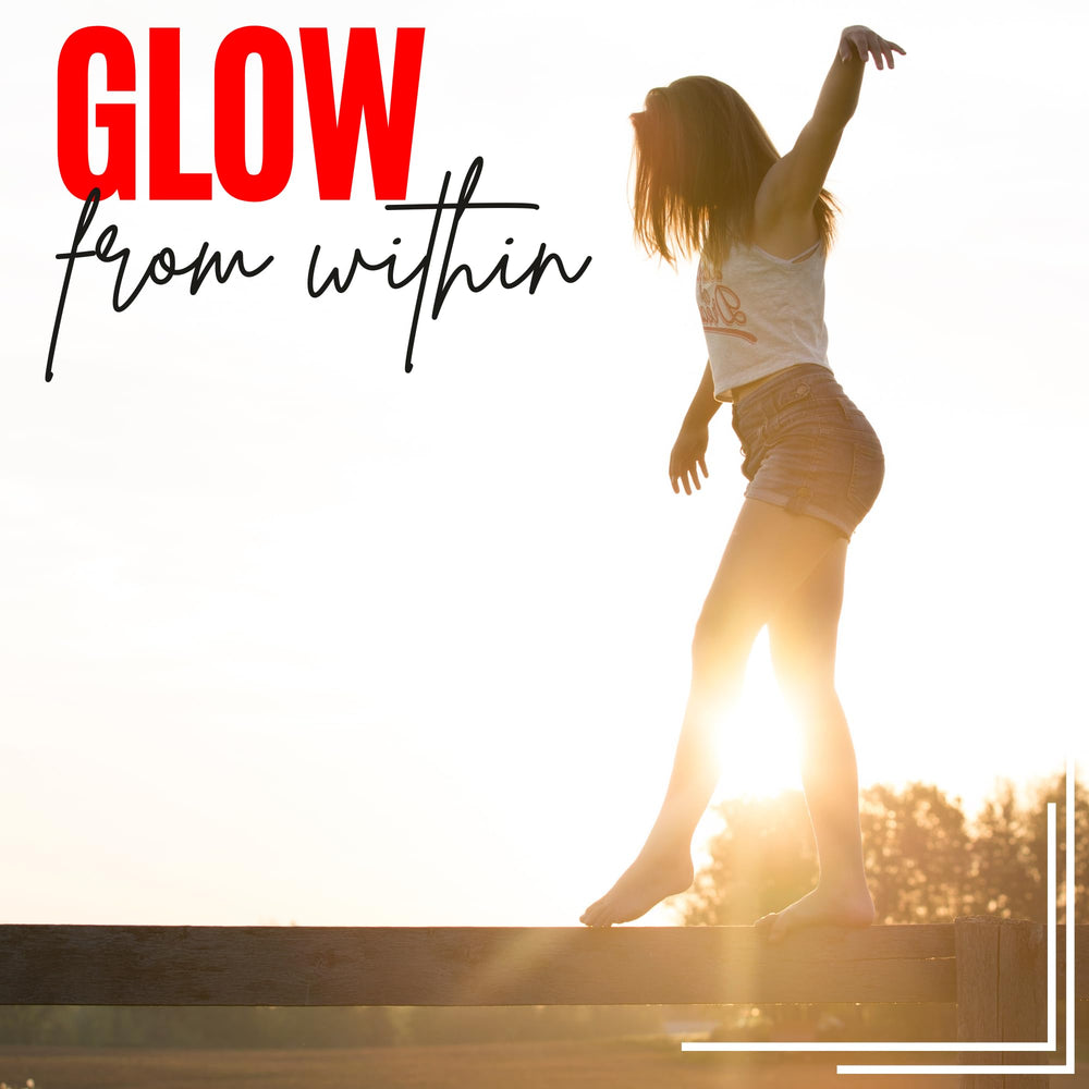 Lumen Naturals ThermoGlow open bottle with capsules, ready for your daily ritual.