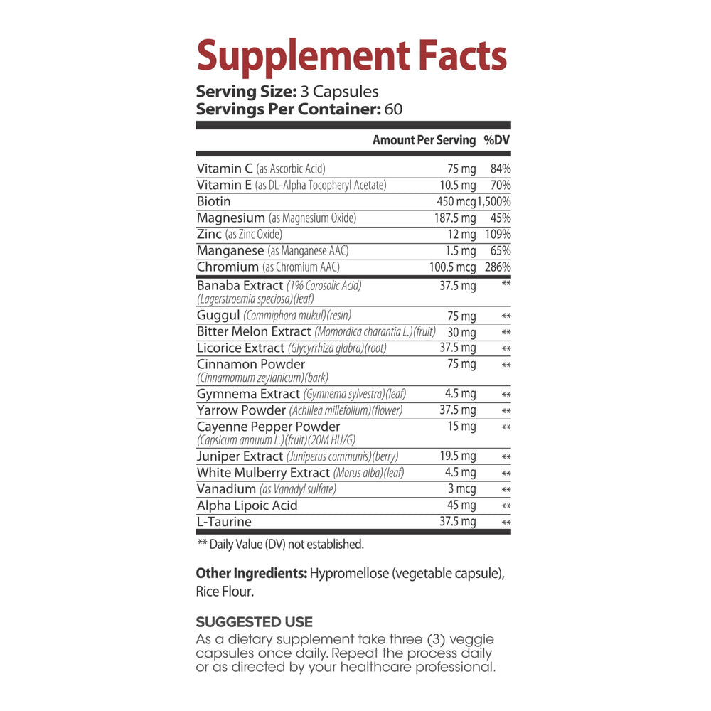 Lumen Naturals Gluco Goddess Banaba leaf extract for balanced daily routine.