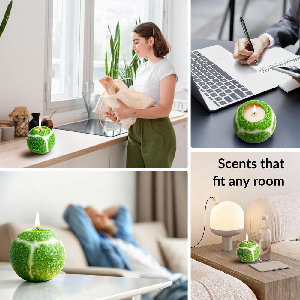 LumeTon cozy-room ambience with the decorative sphere complements home decor.