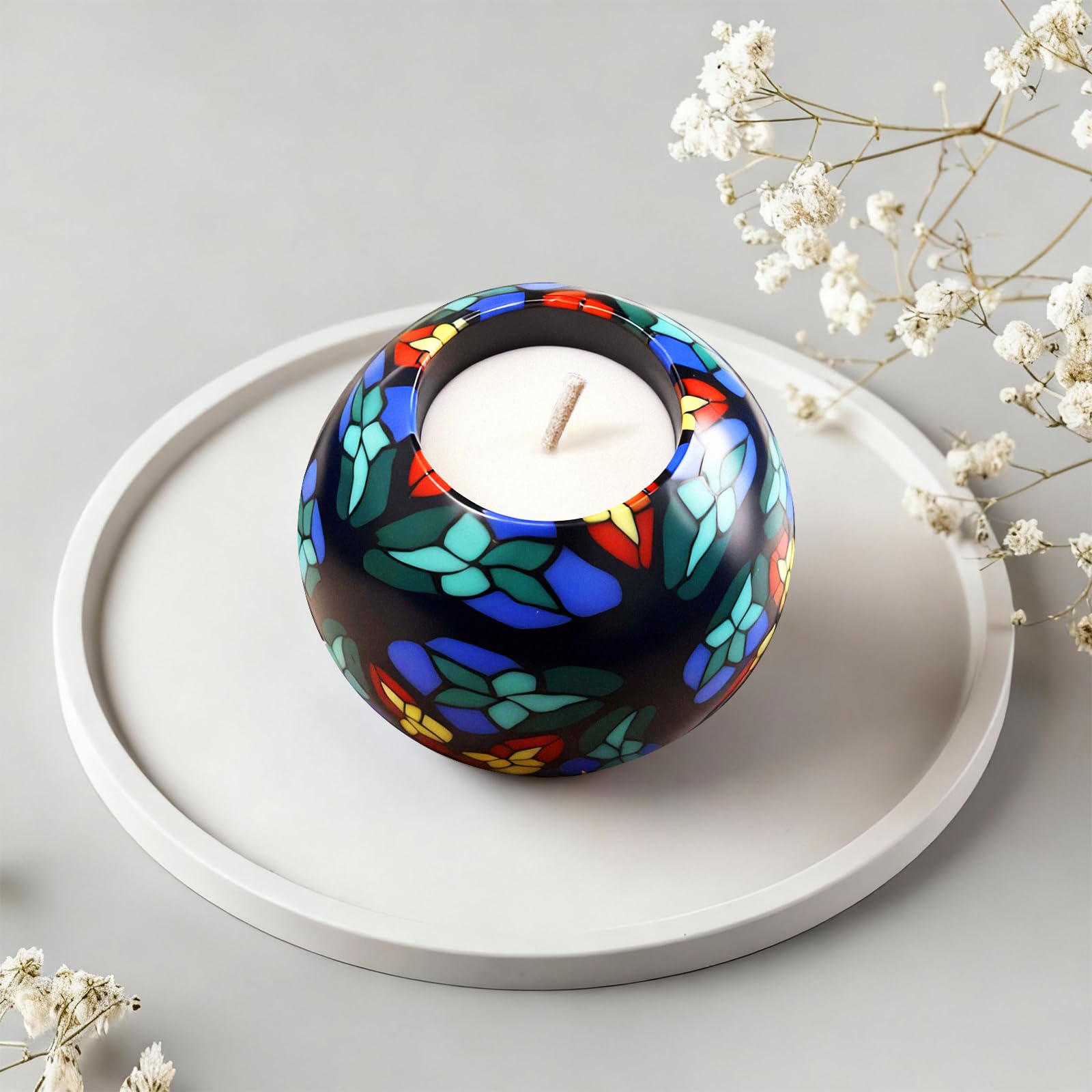 LumeTon Alan's Candle mini creates a cozy, inviting atmosphere