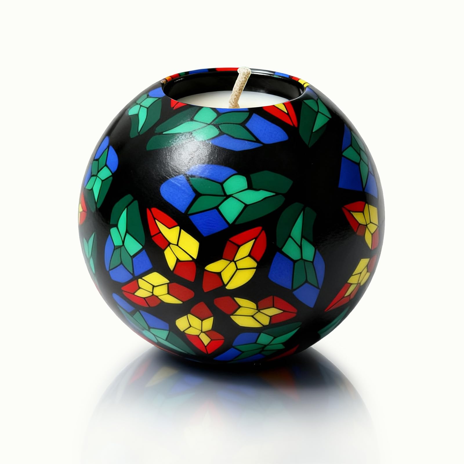 LumeTon Alan's Candle mini Nocturne Color Bloom for soothing ambiance