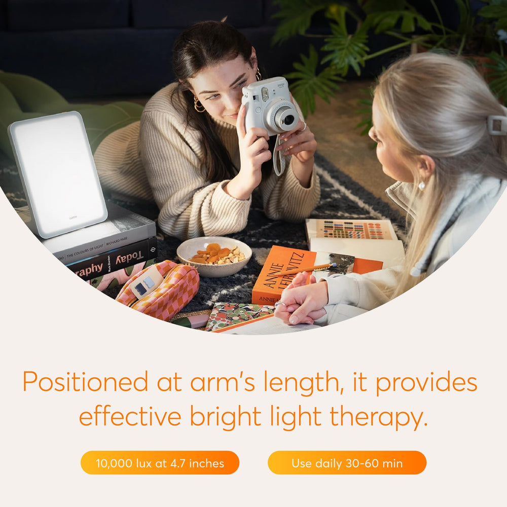 Lumie Mini Lamp blends sleek design with practical daylight therapy