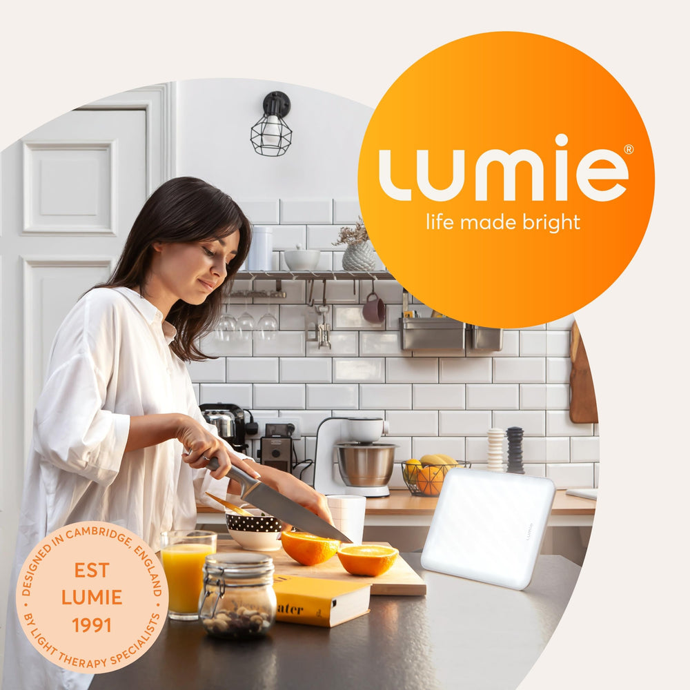 Lumie Vitamin L delivers 10,000 lux for bright daylight feel at home