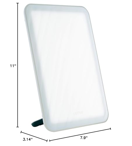Lumie Vitamin L cool white LEDs provide crisp illumination for work