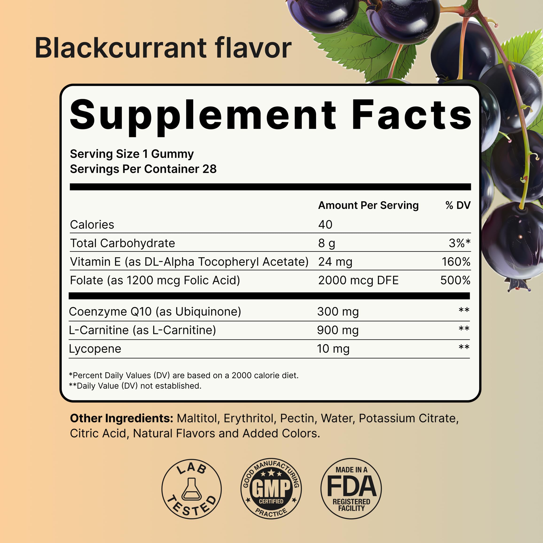 Luminary Create for Men gummies in hand for easy daily intake