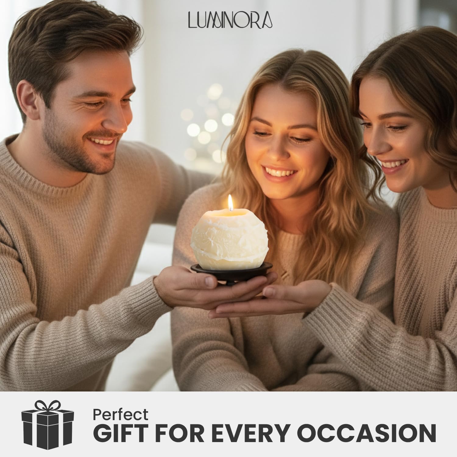INTERGAZE LUMINORA spiral details catch light for visual interest