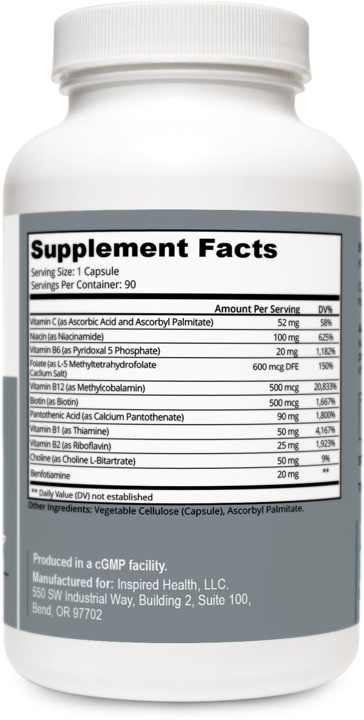 LUMINSPIRED Health capsules shown for easy daily nutrition and metabolism support.