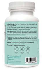 LUMINSPIRED HEALTH label close-up showing 5000 IU D3 and 100 mcg K2