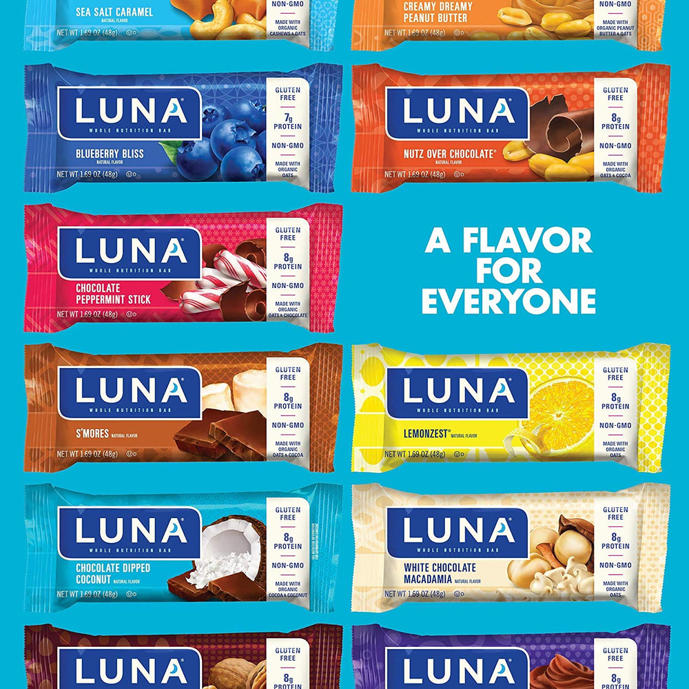 Luna Bar easy to pair with coffee or tea break.