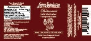 Luna Sundara Dragon Blood resin batch with thorough quality control.