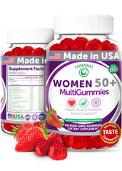 Lunakai 50+ gummies bottle for daily wellness support