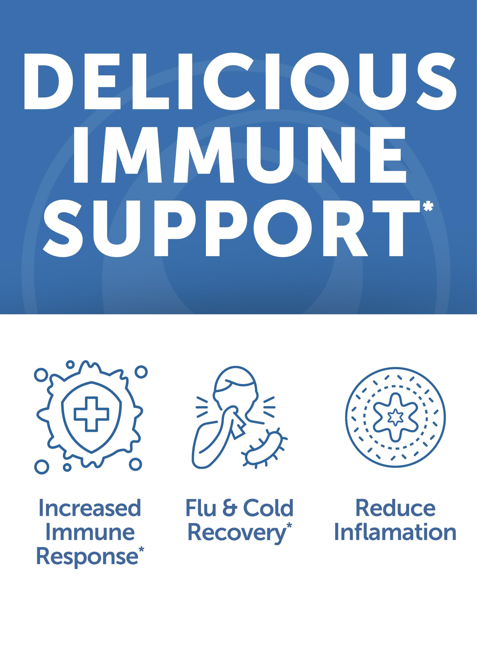 Lunakai 60-count bottle for steady immunity support.