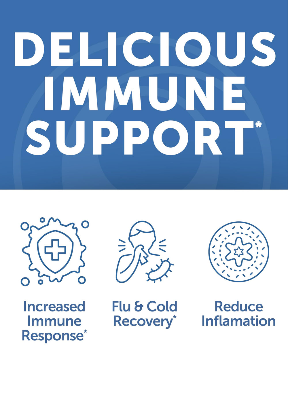 Lunakai 60-count bottle for steady immunity support.