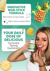 Close-up of Lunakai D3 gummies ingredients showing natural, high-potency vitamin D3.