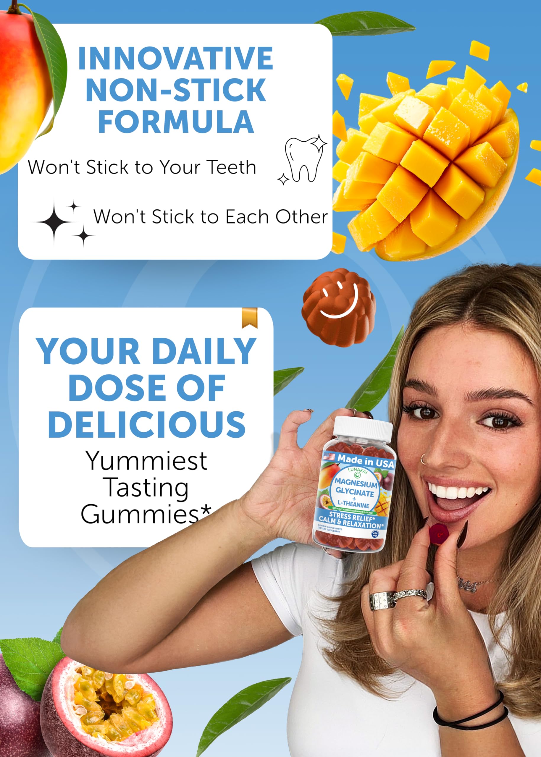 Lunakai kids dosage chewables suitable for children and families