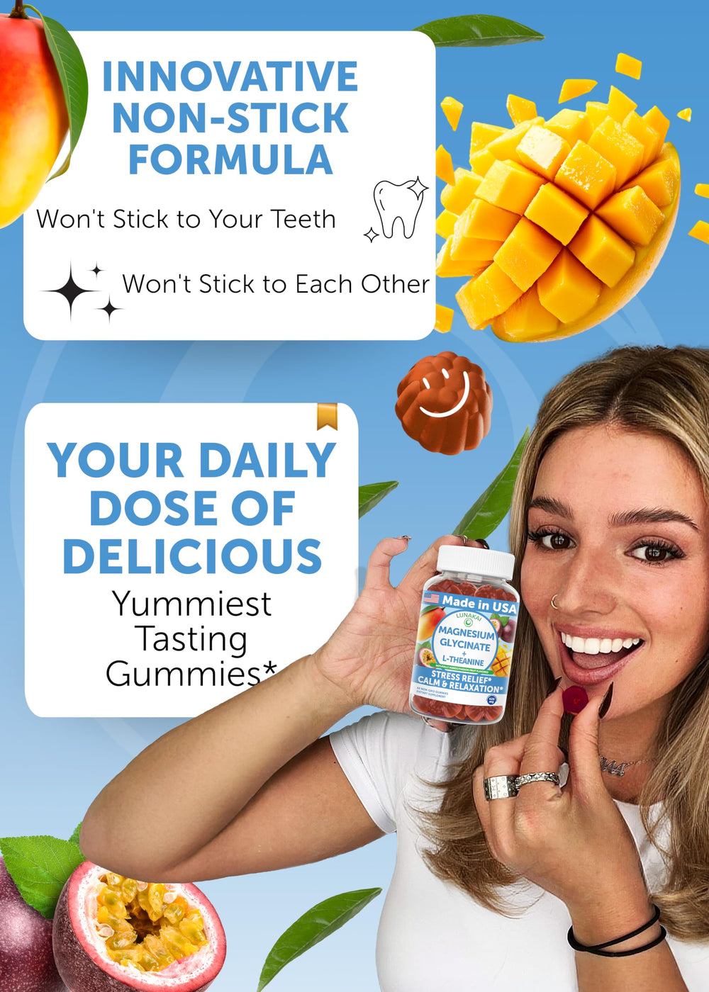 Lunakai kids dosage chewables suitable for children and families