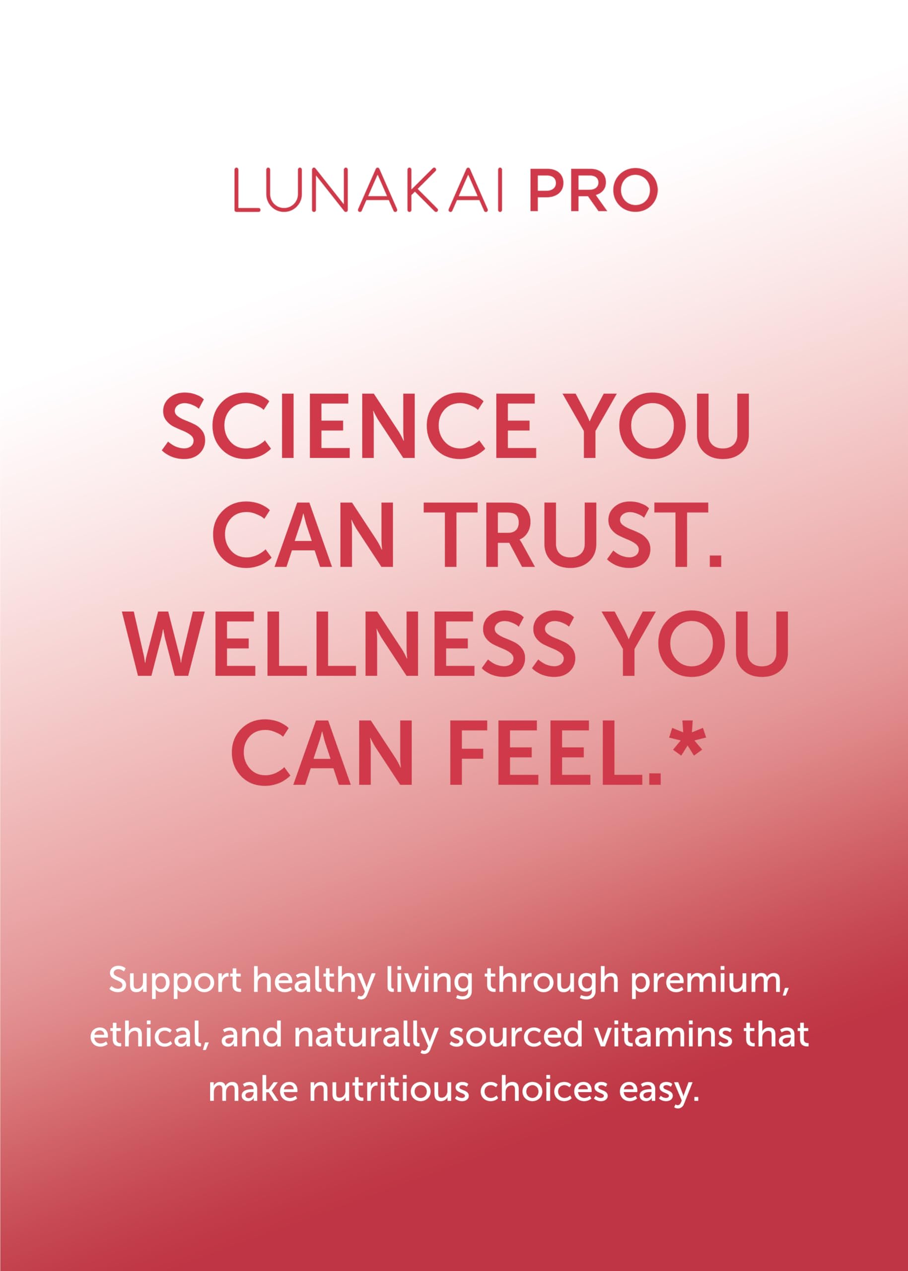 Lunakai Pro probiotic blend imagery emphasizing gut-brain signaling support.