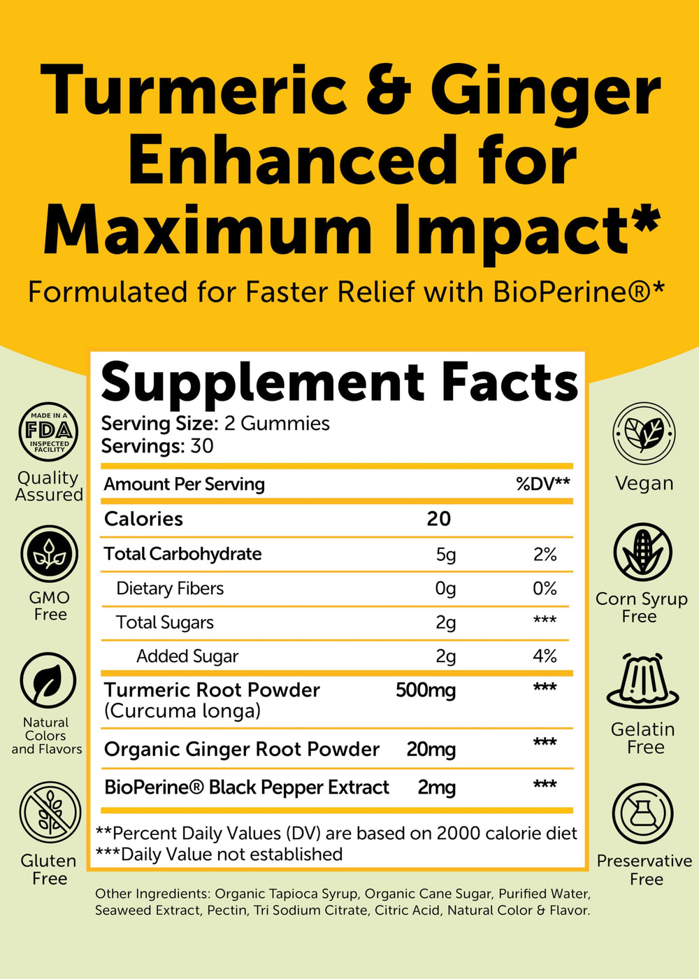 Bioperine focus for Lunakai gummies enhances absorption