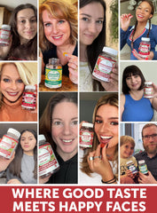 Lunakai gummies vegan seal on packaging highlights gelatin-free, plant-based wellness