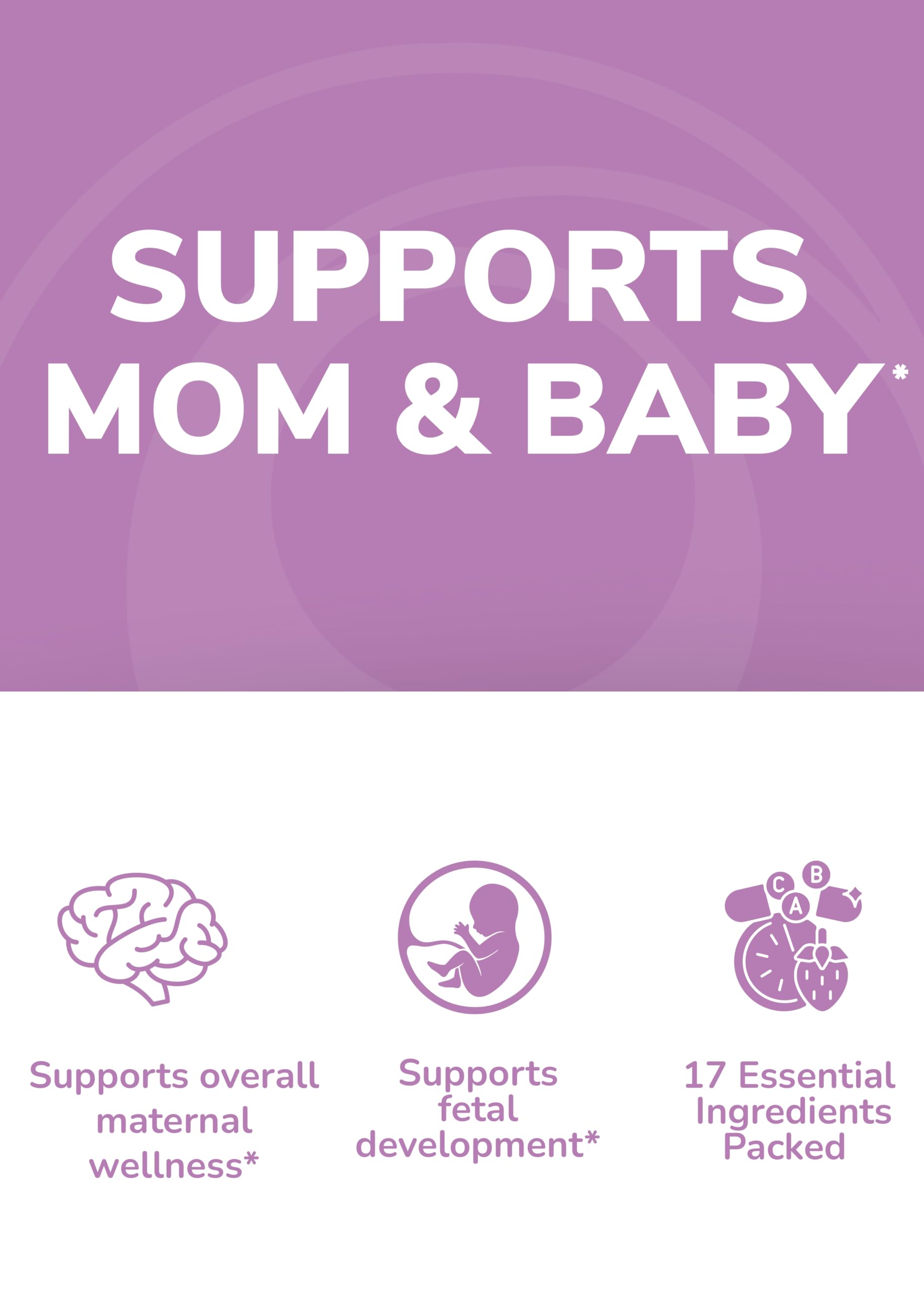 Lunakai vegetarian prenatal gummies for plant-based diets