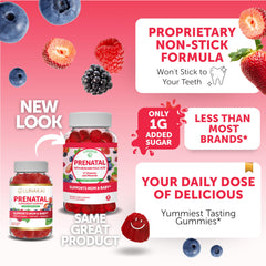 Lunakai vitamin ingredients label with 17 nutrients for pregnancy support