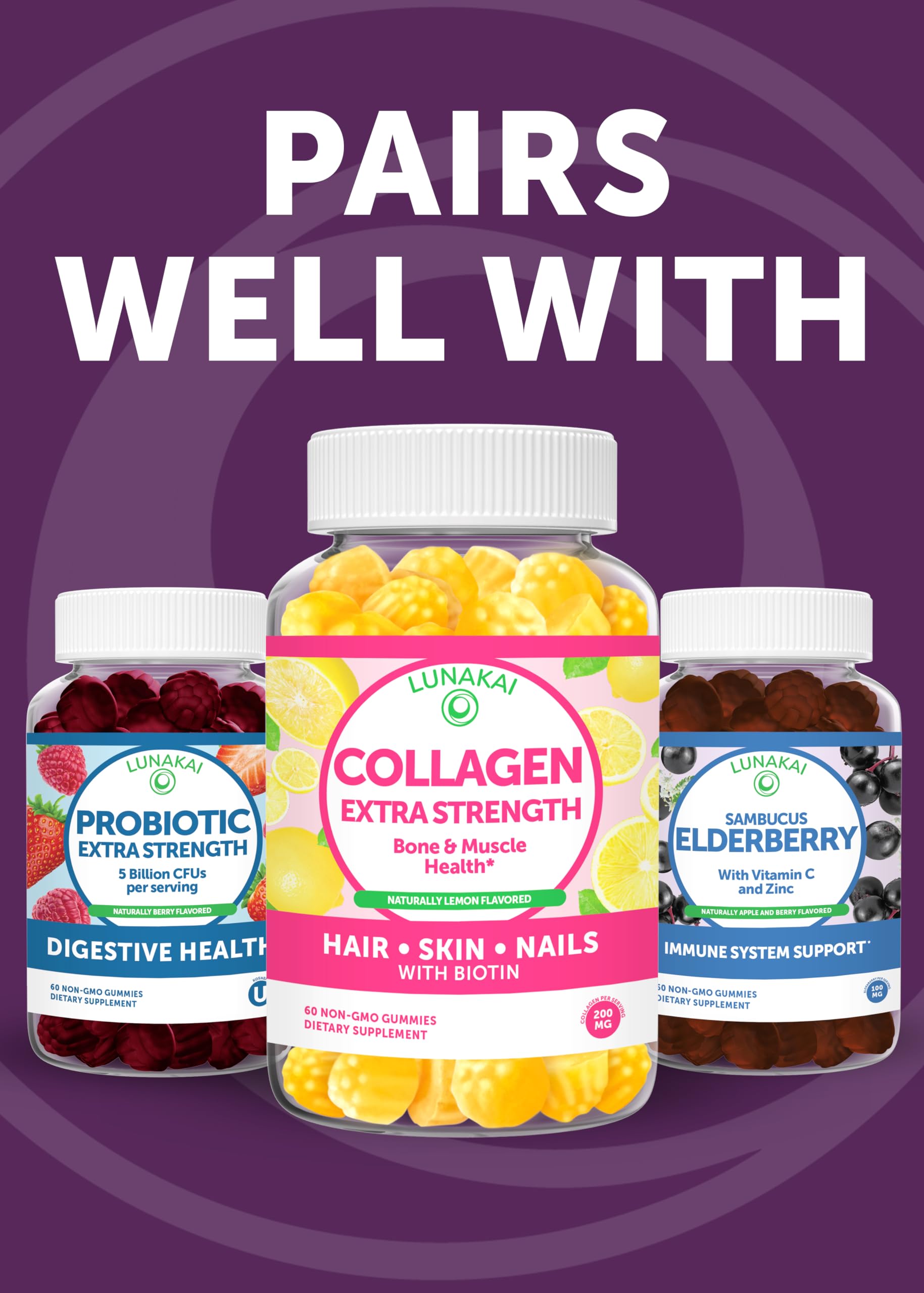 Lunakai 50+ woman enjoying vitamins lifestyle moment
