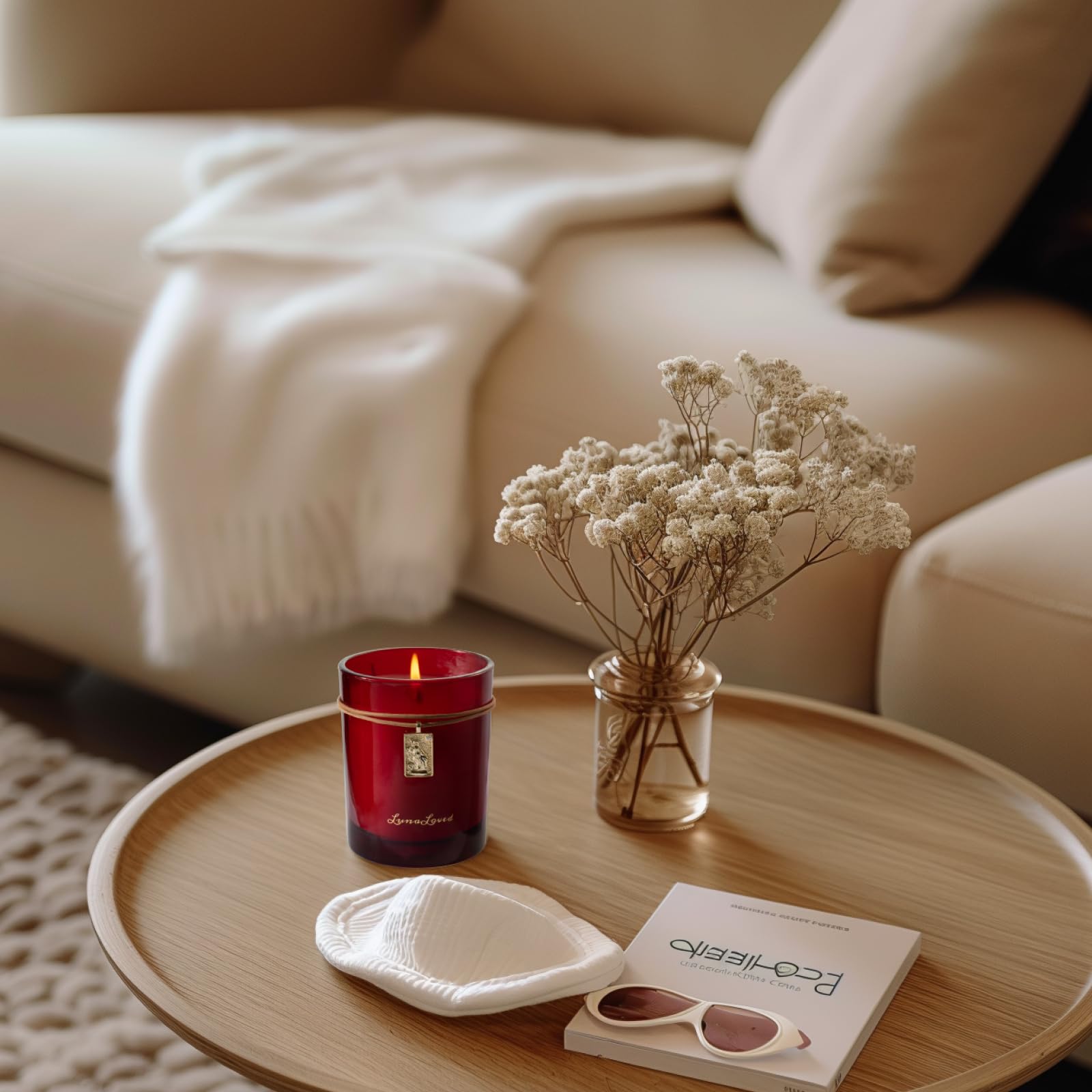 LunaLoved Empress mood-boost ambiance — versatile candle for relaxation and focus