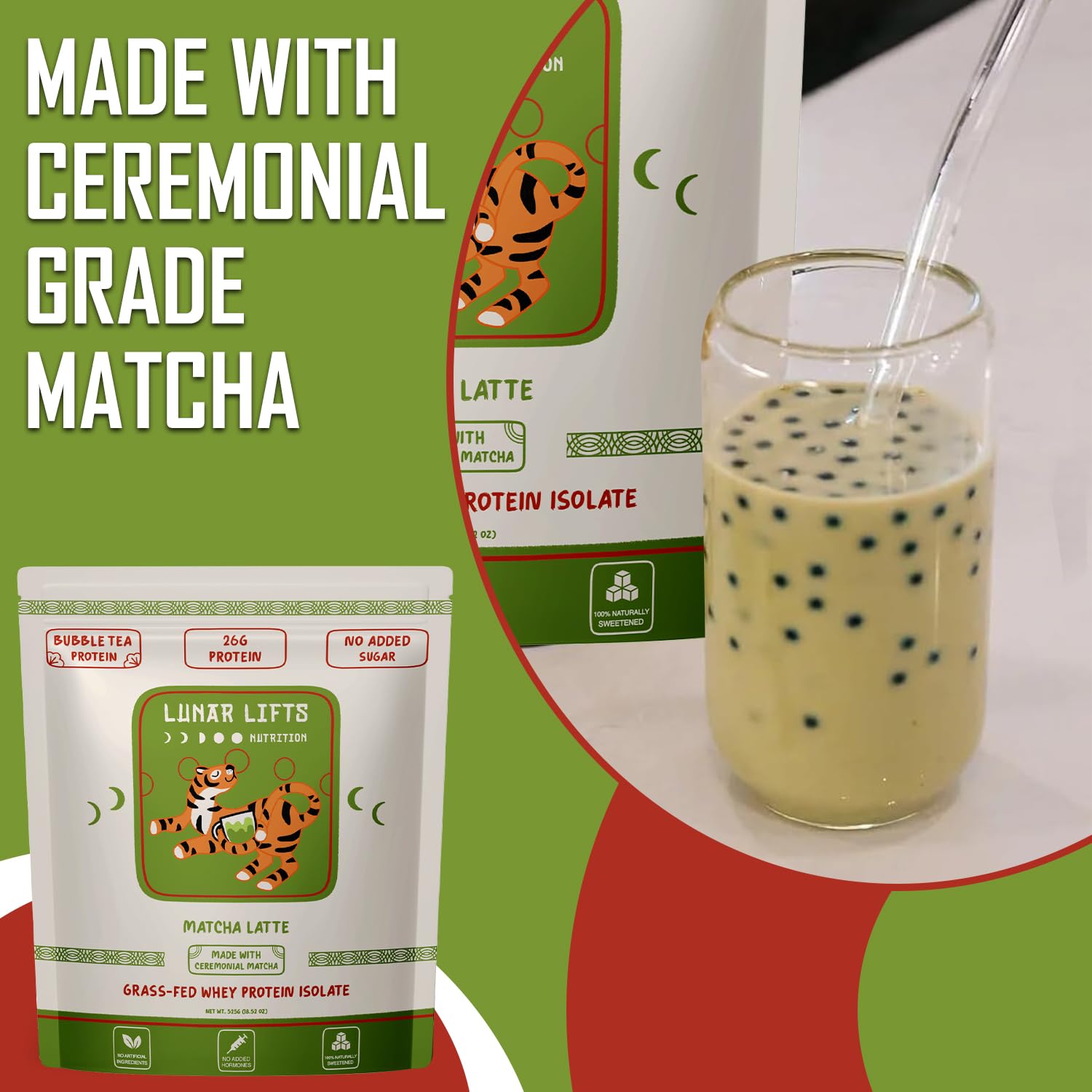 Close-up of ceremonial-grade matcha powder highlighting authentic color and aroma
