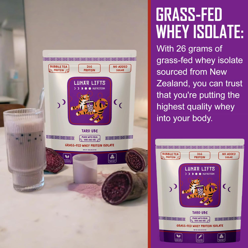 Bubble tea-inspired Lunar Lifts Nutrition mix ready to drink.