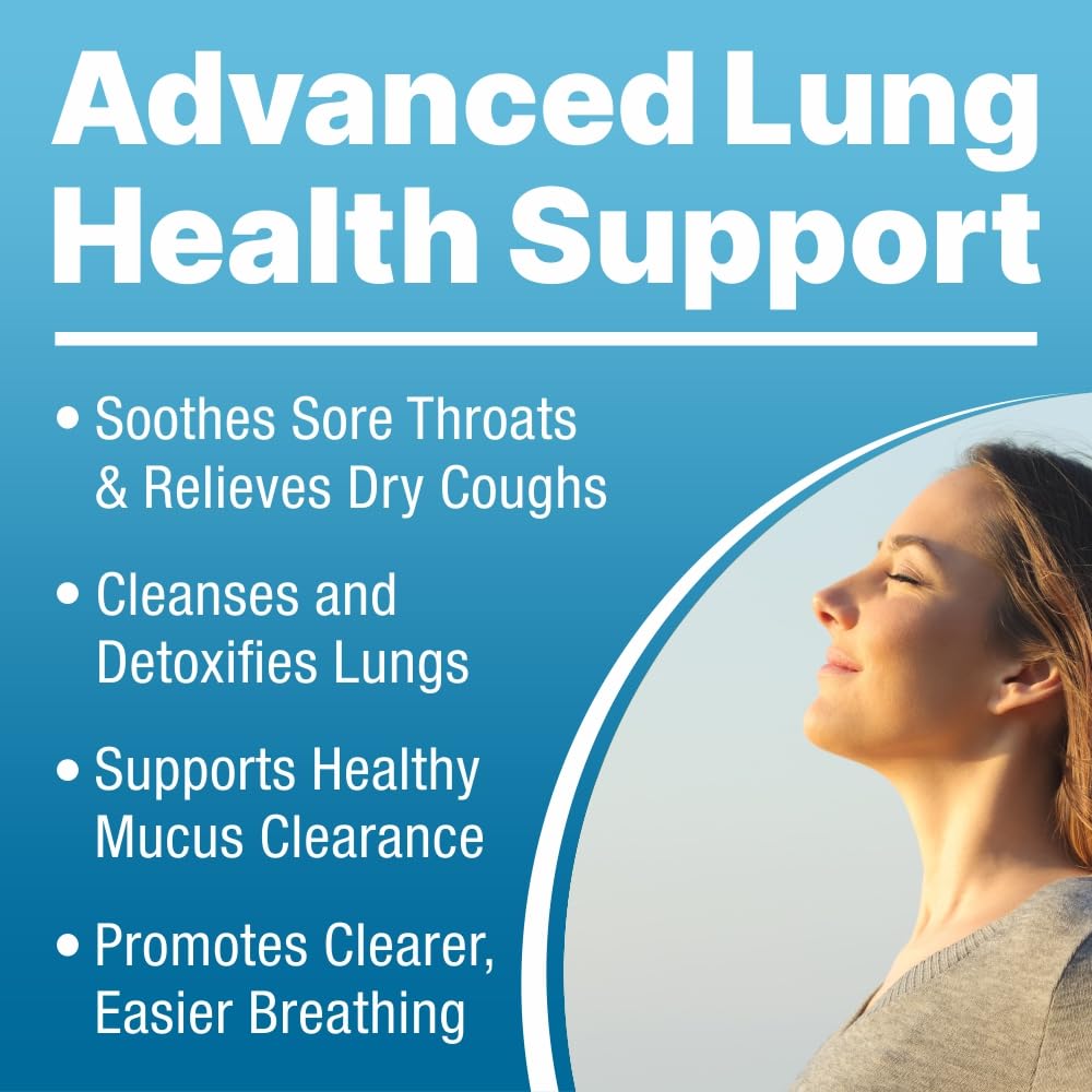 Close-up of Lung Clear Pro dropper for fast absorption and quick relief.
