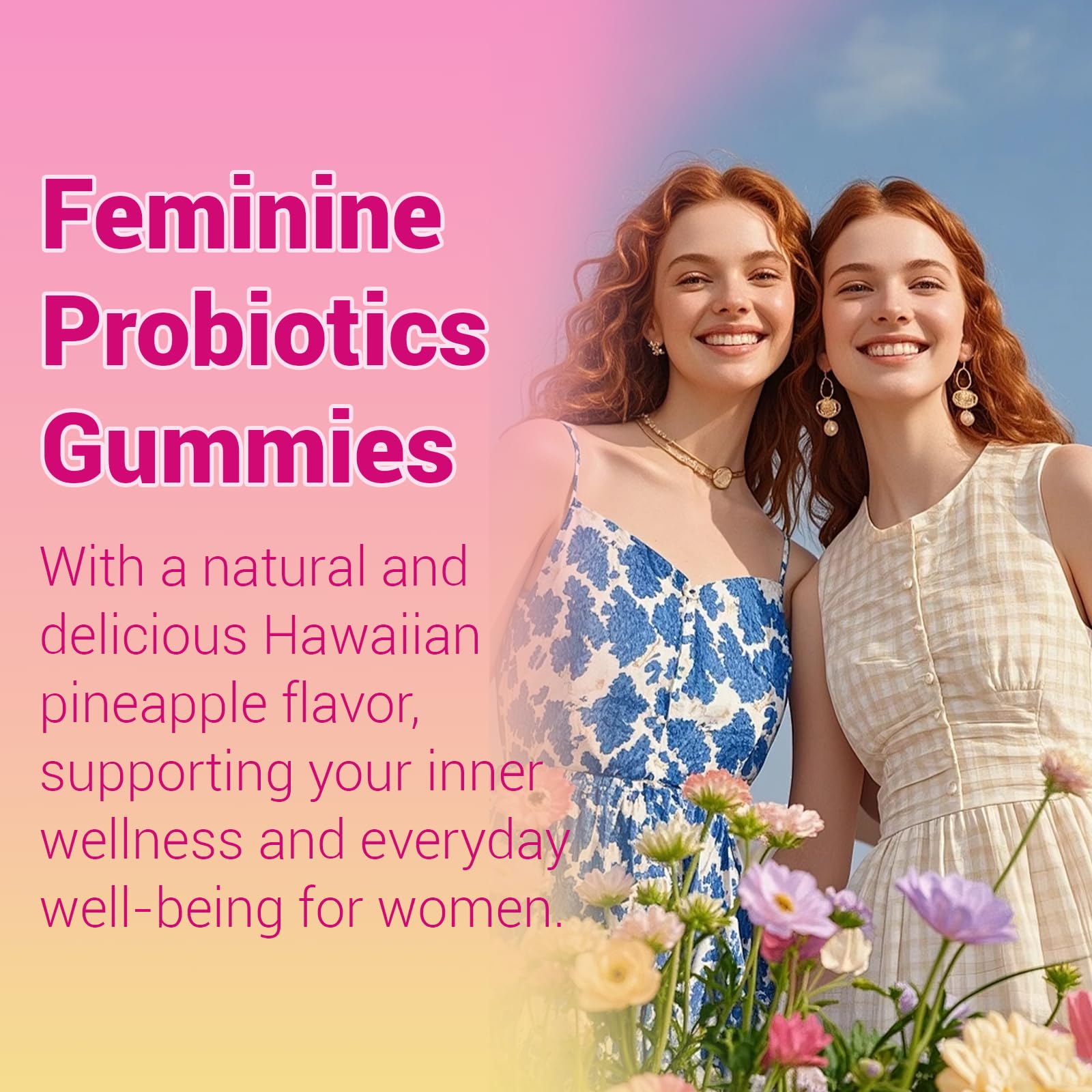 Lunivox prebiotics enhance gut vitality alongside probiotics.