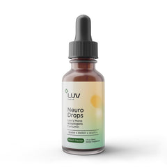 LUV health Neuro Drops bottle for daily nerve and joint support.