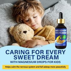 LuxHealth Kids Magnesium Liquid being poured into juice for simple daily use
