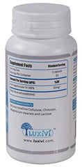 Luxivi Astragaloside IV bottle packaging displaying veggie capsules