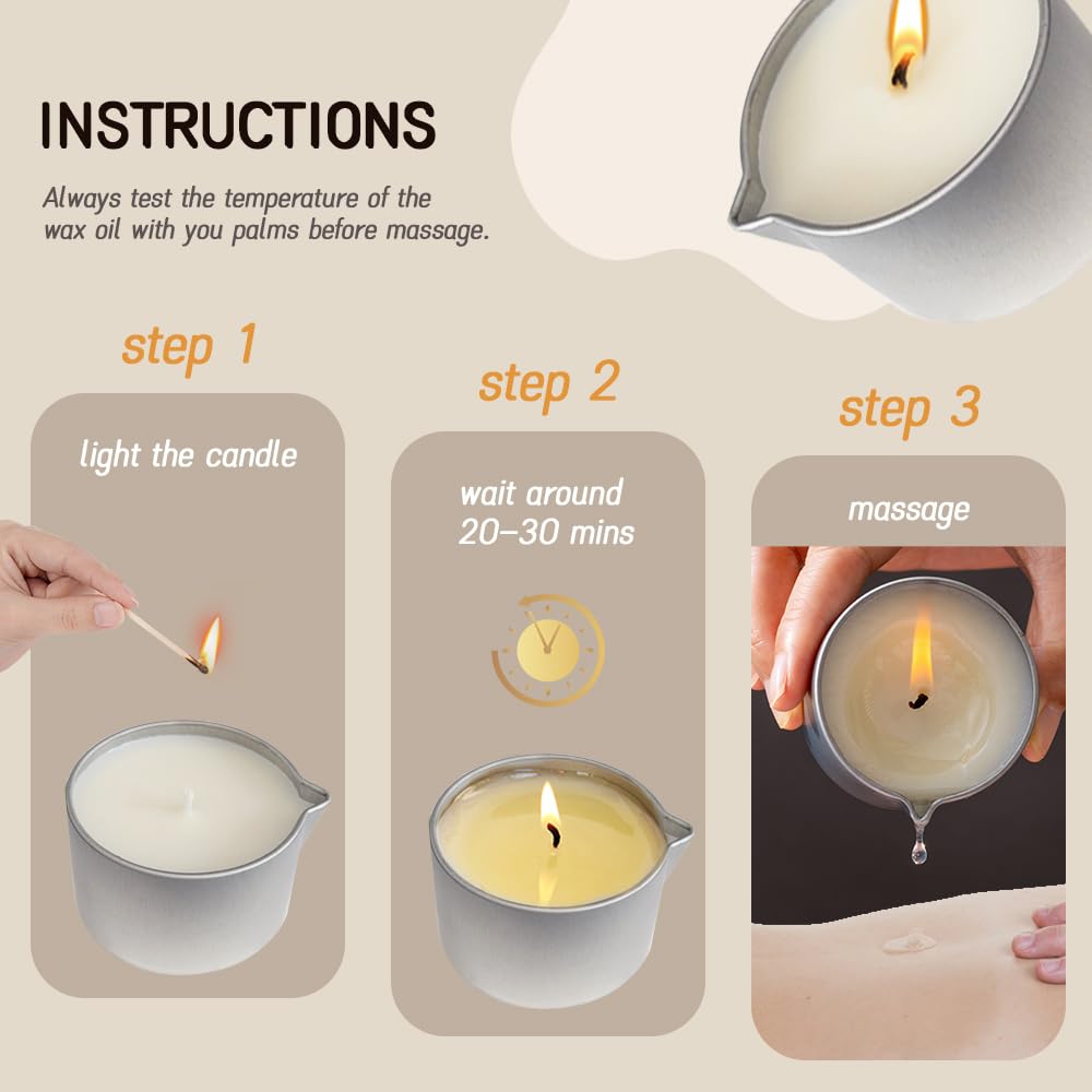 LUXMASA Aromatic candle scene creates a calm, spa like ambiance at home