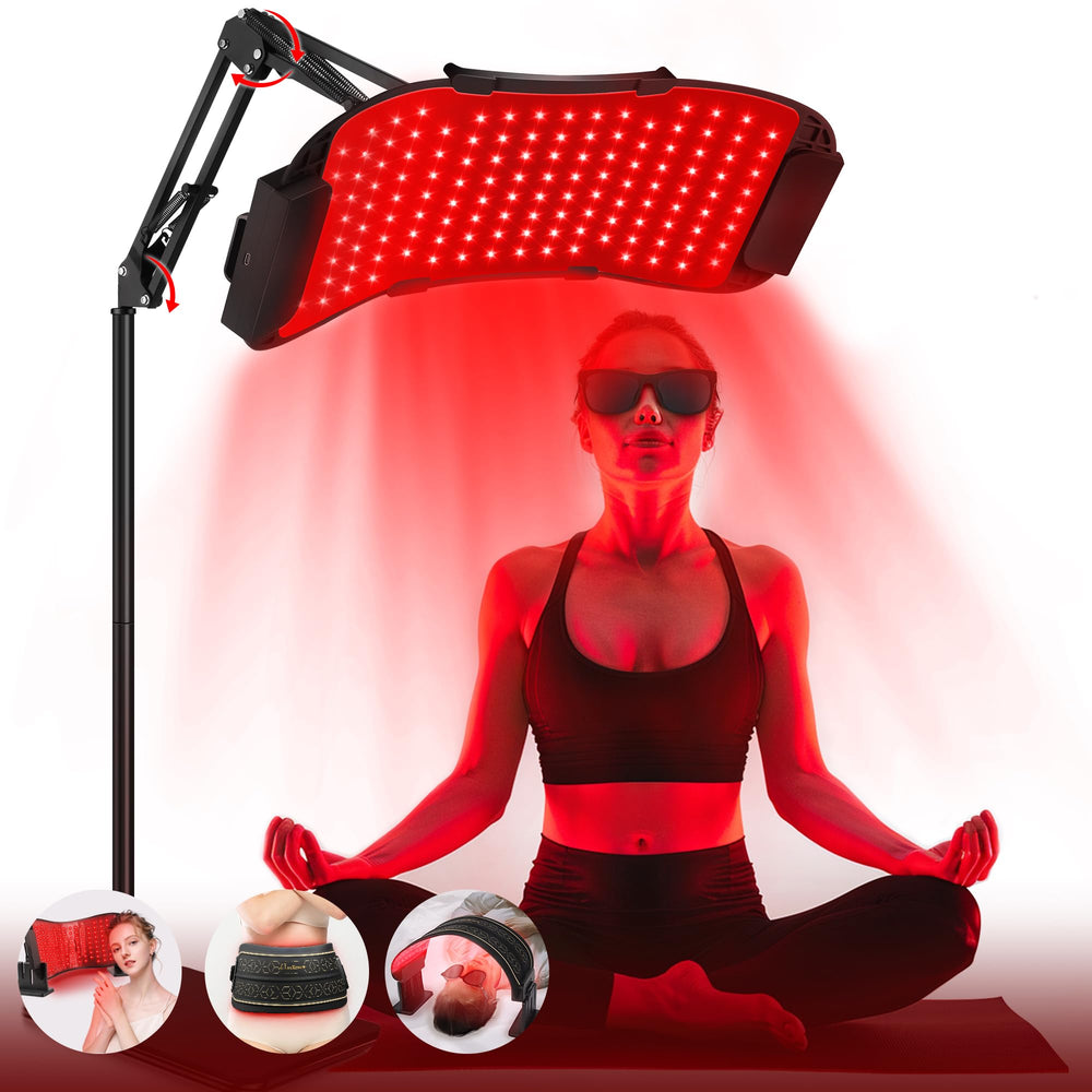 LuxRenew Max: mascarilla facial con luz roja 850nm para cuidado de la piel en casa