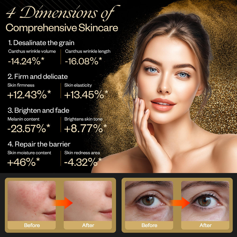 LuxReyan 660nm red LEDs focus on surface skin renewal.