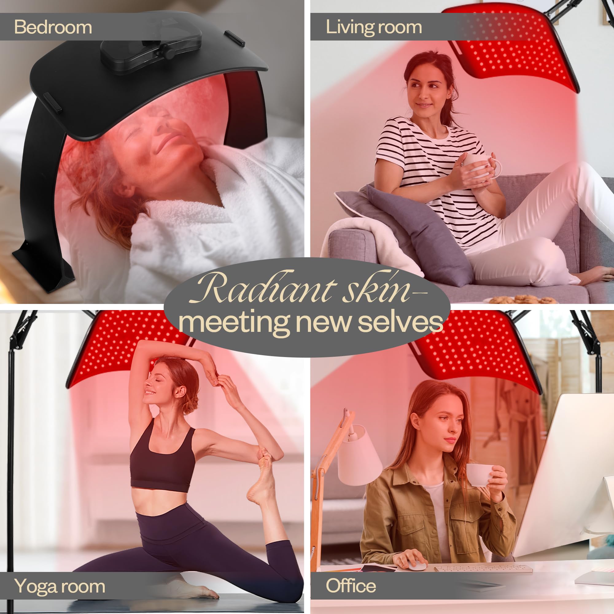 LuxReyan full-body skincare kit includes goggles for safe use.