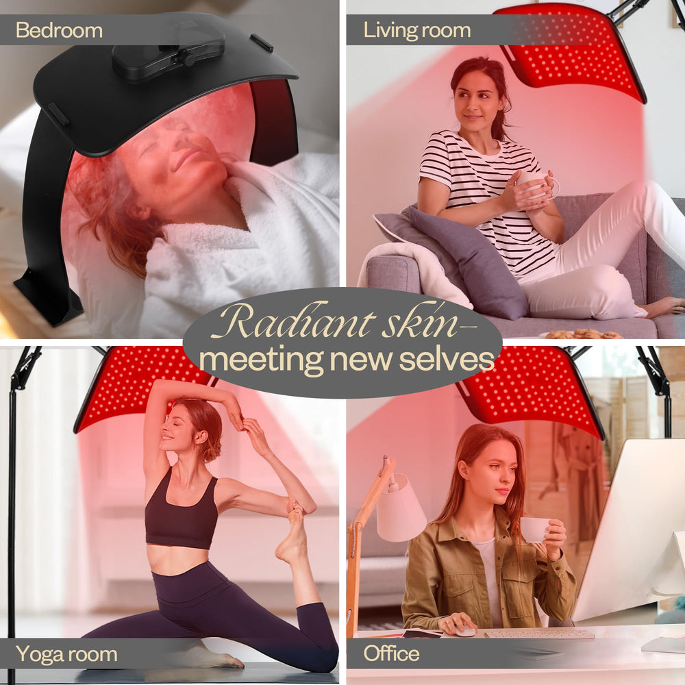 LuxReyan full-body skincare kit includes goggles for safe use.