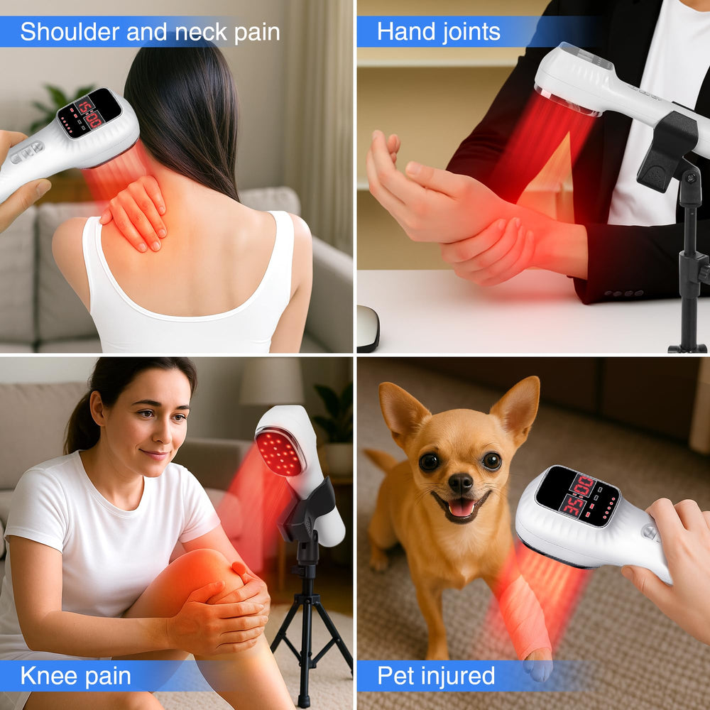 LuxReyan red light therapy kit with accessories for easy daily use