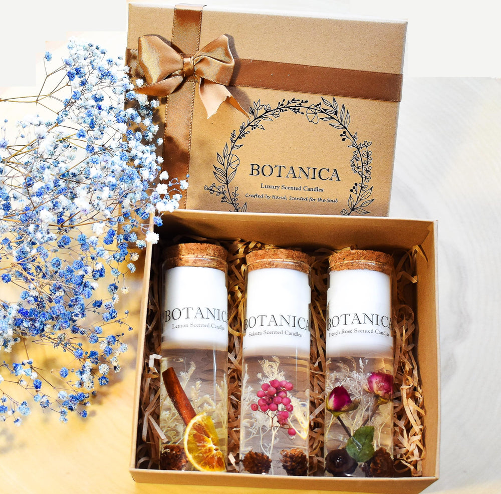 Luxury Scented Candles Gift Set warm tranquil spaces suitable for relaxation