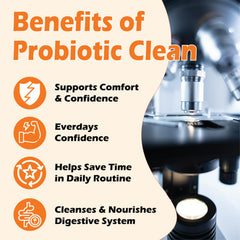 Lwefao Clean Prebiotic Fiber Gummies packaging with vegan and non-GMO labeling for purity.