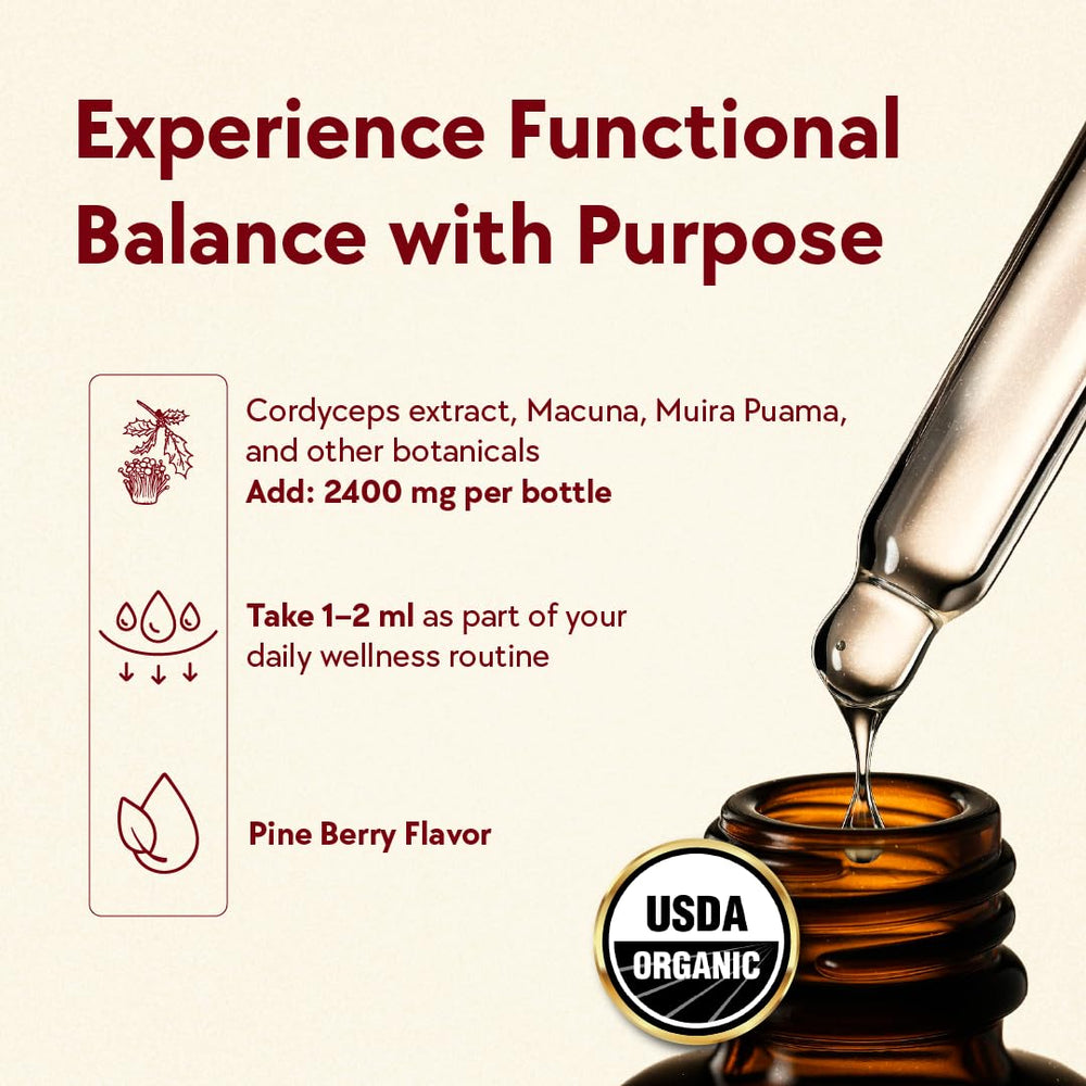 LYFE Functional Arousal Tincture pour shown for smooth, mess-free application.