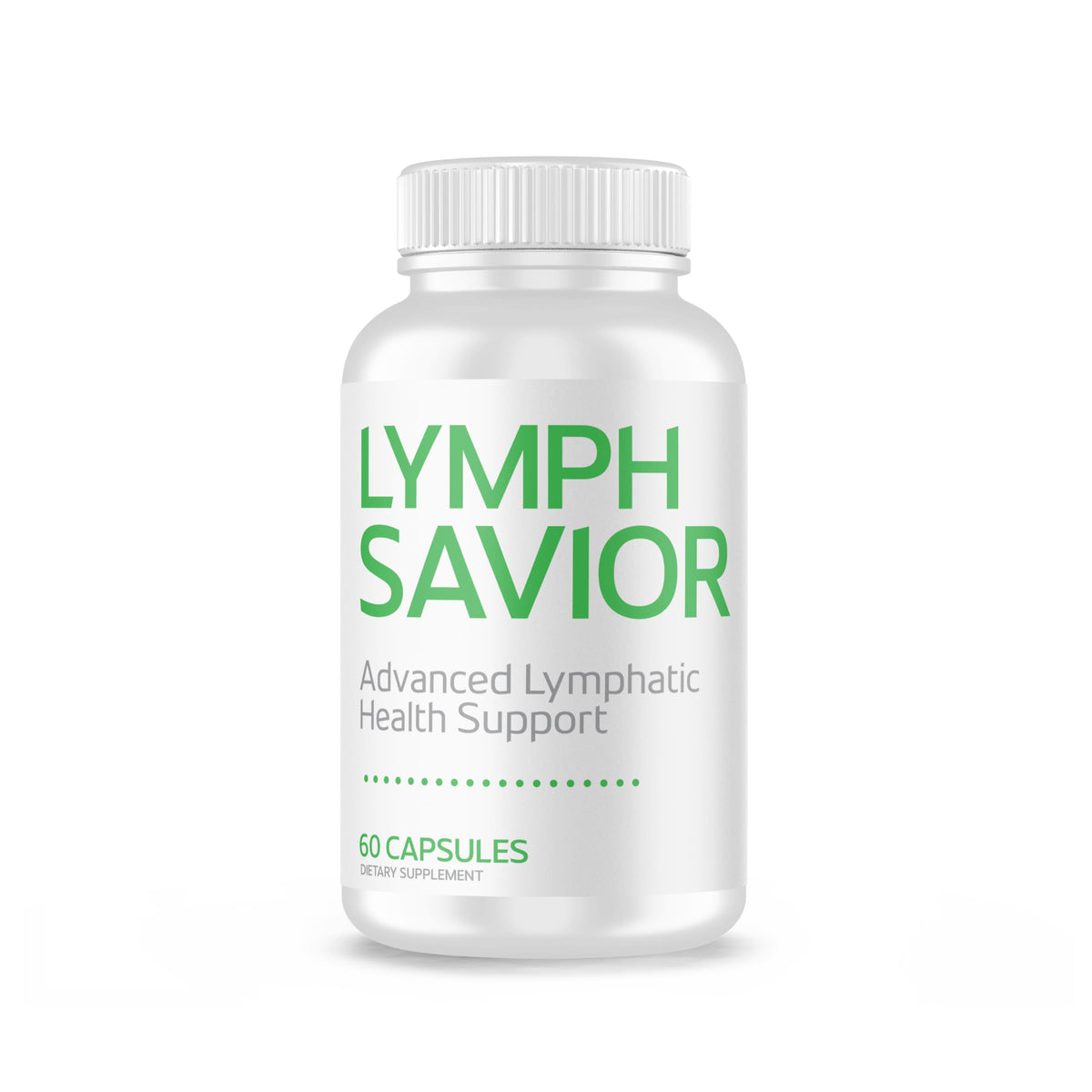 Lymph Savior bottle cap close-up for easy daily dosing.