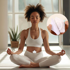 Lyreh star shaped belly button patch provides leak proof protection